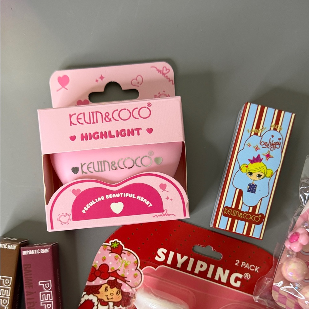 Kevin & Coco Pink Beauty Bundle 7 Pcs SET NWT - Picture 2 of 7